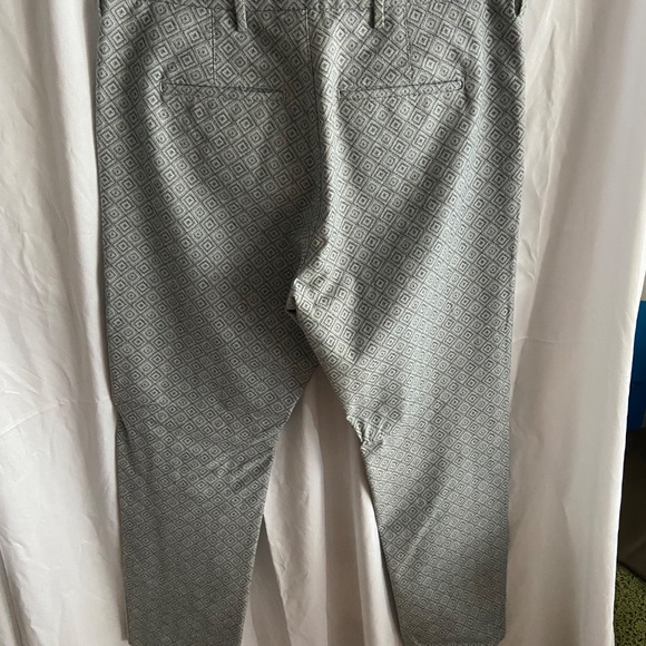 Erica Tanov Hudson Cotton Jacquard Pants - Quartz, 30 - Picture 10 of 11